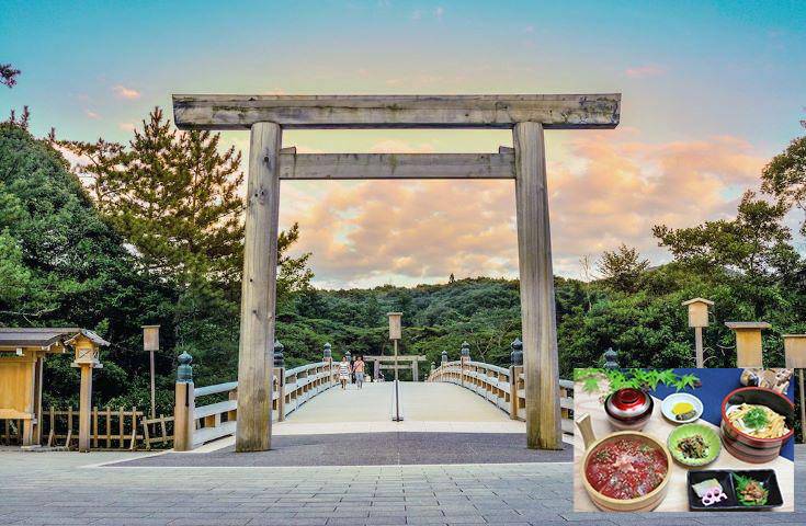 【伊勢神宮一日遊】二見興玉神社｜伊勢神宮｜伊勢烏冬麵+手捏壽司・名古屋出發