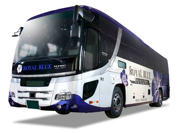 夜行高速長途巴士 Royal Blue｜成人・單程票｜神戶・大阪・京都→新宿・埼玉